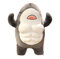 KUKUShining Muskelhai Plüschtier, Starker Kuscheltierhai, Weich und Kuschelig, Perfekt für Kinder, Jugendliche und Erwachsene, (Gray,60cm/23.9in)