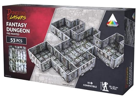 Archon Studio - DNL0099 : Dungeons & Lasers FANTASY DUNGEON: PRE-PAINTED - Neu