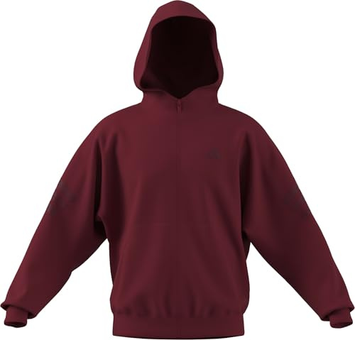 adidas Herren Future Icons Three Stripes Full-Zip Hoodie Kapuzen-Oberteil (1er Pack)