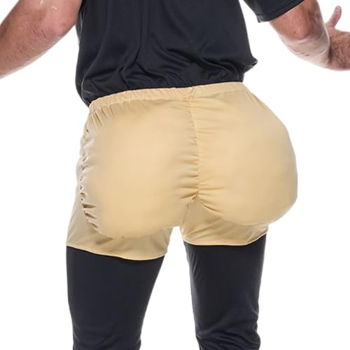 Faux ventre – Déguisement de gros fessier – Costume de femme enceinte pour homme – Costume de déguisement pour homme – Noël, Halloween, performance sur scène, cosplay
