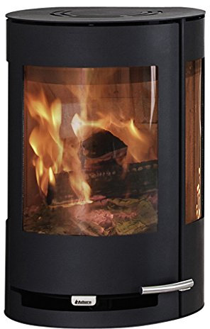 Kaminofen Aduro 9.4 Stahl schwarz Kaminofen mit 3 Sichtscheiben 6kW