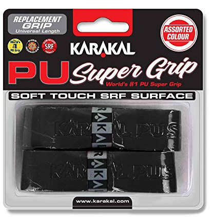 Karakal Griffband PU SUPER Grip Schwarz 2x Griffband