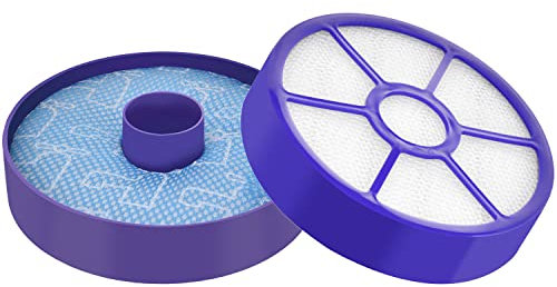 Anicell Dyson DC33 Animal, Kit de filtres de remplacement tout sol, 1 DC33 lavable poussière Tasse filtre Primaire, 1 DC 33 Post Moteur HEPA filtre d'échappement