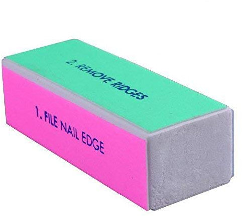 QIMEIYA Professional 4 Sided Way Nail File Block Sanding Buffer Polishing Nail Art Tool (A1)