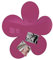 Colours-Manufaktur Blume Magnetwand - viele XXL groß Hochglanz (pink/rosa (RAL 4010 telemagenta glänzend))
