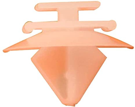 Tuqiang® Lot de 10 clips en plastique pour fixation de baguettes de protection latérales