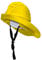 crazy4sailing Unisex Südwester Pro Regenhut wasserdicht breite Krempe, Farbe:gelb, Größe:L
