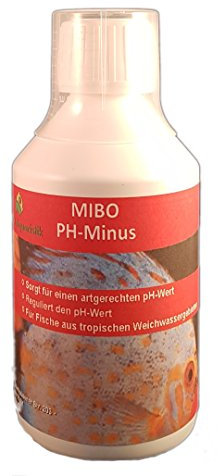 MIBO PH Minus 250ml Aquarium Wasseraufbereiter PH-Wert Regulator für weiches Wasser