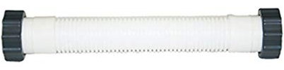 Risaliti Depurazione Acqua 11388 - Tubo di connessione Intex per Pompa a Sabbia per Piscina Fuori Terra Intex; Lunghezza 405 mm x bocchettone 2 Compatibile Anche con Marca Bestway
