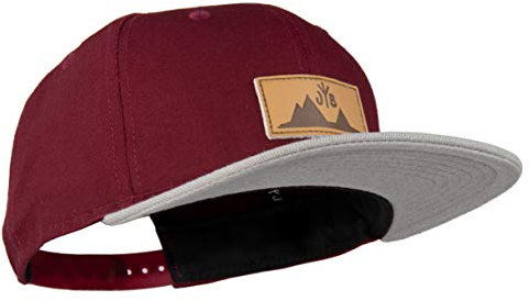 Jumping Bird Baseball Cap Unisex Pollux • Outdoor Snapback Cap • Individuell verstellbar und leicht abwaschbar • Kappe aus Baumwolle Rot