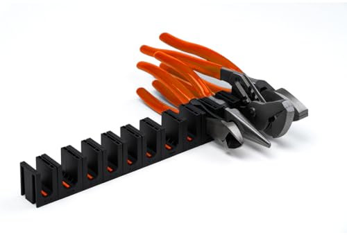 Modular Plier Organizers Kit | Magnetic Plier Holder for Toolbox Drawer | Tool Storage Organizer for Professional & DIY Mechanics | Organize Tools for Fast Accountability - 1 Kit