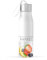 Water Bottle Fruit Infuser, BPA Free, Infusion Section, Fruit Squeezer Juicer, 650ml Sport Durable Leak Proof Camping Outdoors Detox Healthy Hydration (White)