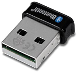 TRENDnet USB Micro Bluetooth 5.0 Adapter, Unterstützt Basic Rate (BR), Bluetooth Low Energy (BLE), Verbesserte Datenrate (EDR), 100m Reichweite, Kompatibel mit Windows-Betriebssystem, Schwarz
