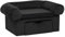 vidaXL Hundesofa mit Schublade Schwarz 75x50x38cm Plüsch Hundebett Hundecouch