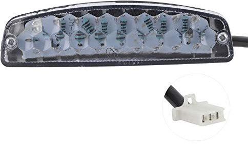 Akozon Feux Arrière de Moto, Feu de Frein Arrière 12 V 18 LED pour Quad Chinois 4 Roues ATV 50 70 90 110 125 150 Feu Arrière de Secours