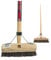 Synx Tools Sonnensegel Union 22cm - Fliesenbesen Schrubber - Besenstiel - Reinigungsbesen - Schrubben Bürsten - Besen mit Stahl 150 cm