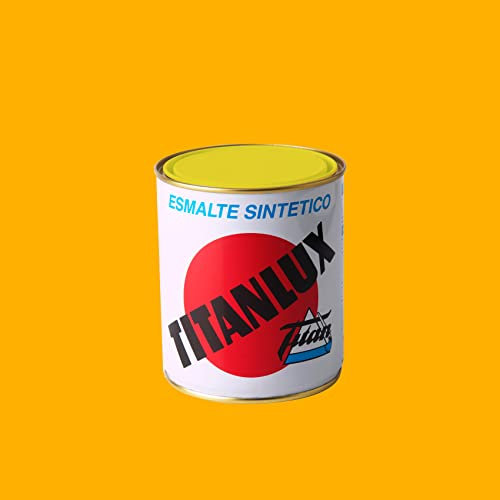 Titanlux Esmalte Sintético Brillante Amarillo Real 250 ml