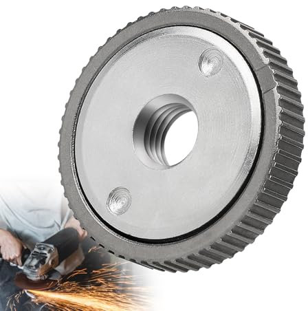 CPROSP Schnellspannmutter für Winkelschleifer M14, Spannmutter für Flex, Angle Grinder Flange Nut, Schleifscheibenwechsel ohne Werkzeug