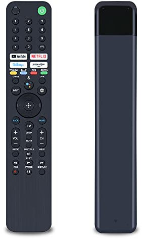 TCNOUMT RMF-TX520U Telecomando vocale di ricambio con microfono per Sony Bravia Smart TV, compatibile con KD-43X80J KD-43X85J KD-50X80J KD-55X79J KD-75X85J KD-85X85J XR-50X90J XR-65X94J