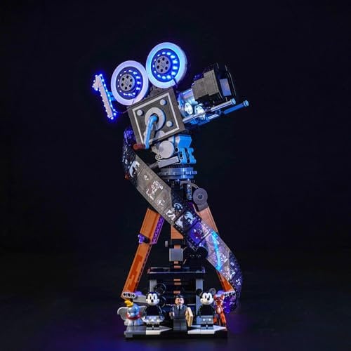 PIPART LED Light Kit for 43230 Walt Tribute Camera 100, Light Kit ONLY, Model NOT Included. (Standard)