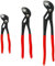 AzReference Wasserpumpenzangen-Set, 3-teilig (17,8 cm, 25,4 cm und 30,5 cm), Mini-Gleitgelenk-Zangenschlüssel, verstellbarer Nut- und Federzangen-Set