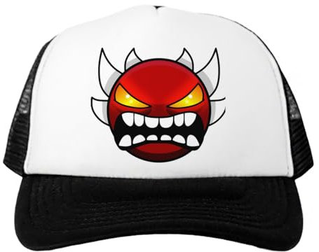 Geometry Dash Extreme Demon Kinder-Unisex-Hut, Normale Baseballkappe