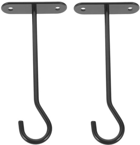 SUPVOX 2sets Sturdy Ceiling Plant Hooks Wall Mounted Hangers for Use Heavy Duty Plant Hanger for Flower Pots Lanterns Wind Chimes Easy Installation