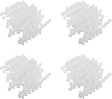 Marclix 960 Stück Leerer Farbtopf, 160 Streifen Acryl Mini-Farbbehälter Streifen Lagerung mit Deckel für Kunsthandwerk Farbe 3 Ml