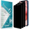 Slanku 3 Pack Privacy Screen Protector For iPhone 12 Pro Max Tempered Glass, Anti-Spy, 9H Hardness, Case Friendly, Bubble Free, Anti Scratch
