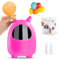 Balloon Pump Electric, Portable Dual Nozzle Balloon Blower Machine, Electric Balloon Inflator for Decoration, Party, Wedding, Graduation (230V, 600W) Magenta