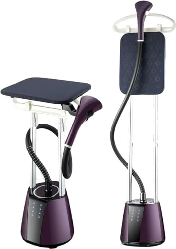 UYDJAKX Vaporizador de Ropa Vertical de 2000 W Vaporizadores Profesionales de Prendas Pesadas Control de Vapor de 10 etapas Calentamiento rápido de 45 s Elimina Las Arrugas Star of Light