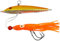 PRO FILSTAR Pilker - Fischköder - Hochseeangeln & Meeresangeln Angelköder - Hornhecht & Makrelen Assist Angelhaken - Forelle & Raubfisch Köder - Meerforelle - Angeln Kunstköder Wobbler (Orange, 80GR)