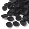 CNYMANY 200pcs Rose Petals, Silk Black Flower Petals for Wedding Flower Girl Basket Black Rose Petals Bulk for Aisle Table Centerpieces Bridal Shower Decorations Proposal Party