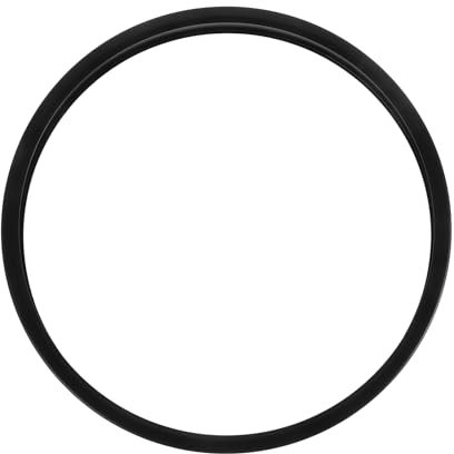 IMIKEYA Wanduhr Grenze Ersatz Schwarz 30 cm Metallrahmen Uhrrand Uhrenarmbänder Uhr Ersatzteile Quarzuhr Rahmen für DIY Reparatur Ersatz