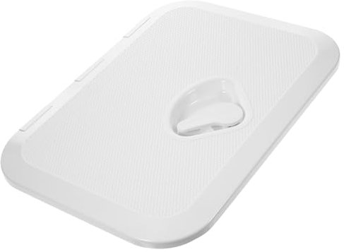 Toddmomy Boat Hatch Cover Rectangle Deck Access Inspection Lid 14.74X10.61In Uv-Resistant Abs Replacement for Marine Storage