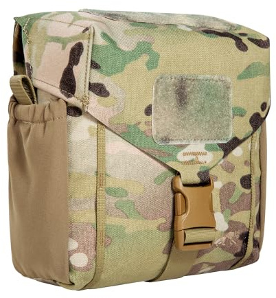 Tasmanian Tiger TT Canteen Pouch MKIII MC Rucksack-Zusatztasche für Feld-Flasche und ESS-Besteck mit Molle-System; Multicam
