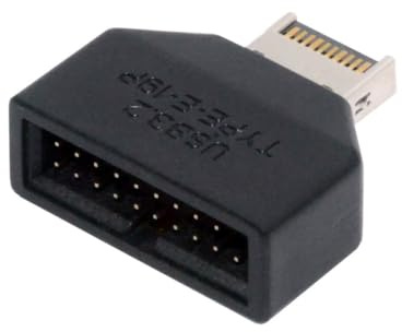 chenyang USB 3.1 Frontpanel Header Stecker auf USB 3.0 20-polige Buchse Motherboard Port Erweiterungsadapter mit HUB Chipsatz