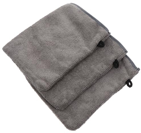 Outanaya 3pcs Microfiber Face Cleaning Gloves for Travel Use, Gentle Exfoliating Face Washing Gloves for Women, Soft Polyester Beauty Mitts for Daily Facial Cleansing