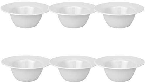 Bormioli Rocco Venere Lot de 6 coupelles à dessert Blanc 15 cm