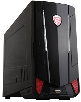 MSI Nightblade MI3 7RA-054UK Desktop PC - (Black) (Intel i5-7400 3 GHz, 8 GB RAM, 1 TB HDD, GTX 1050, Windows 10 Home)
