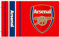 Giant Arsenal FC (Premier League) Football Crest Flag (5ft x 3ft)