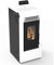 Stufa a pellet Cervinia 8,74 kw Canalizzata - San Marco (bianco)