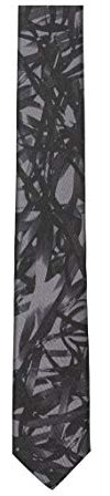 HUGO Herren Krawatte Tie cm 6 Schwarz ONESIZE
