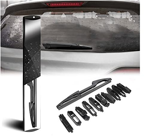 Scheibenwischer Wischerblätter Kompatibel mit Peugeot 107 Hinten 300mm 1x | Hinten 12 (300 mm) Windschutzscheibe Autozubehör