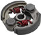 MangWany Motorrad Kupplung mit 2 Federn 2 Takt Kupplungsbelag Clutch Pad für 43cc 47cc 49cc Mini Moto ATV Quad Dirt Bike