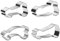 FSSTUD 4 Pcs Stainless Steel Cookie Cutters Funny Biscuits Molds Creative Cookie Cutting Molds Pastry Cake Baking Mold Fondant Tool Kitchen Supplies