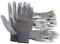 PROOF COMFORT & SAFETY - Polyurethane-coated gloves, 10 Pairs, Size 11, Color Grey. Construction Work Protective gloves, Assembly gloves