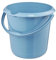 keeeper Eimer mit Ausguss, integrierter Mess-Skala und ergonomischem Griff, 10 l, Mika Eco Line, Blau (Eco Sky Blue)