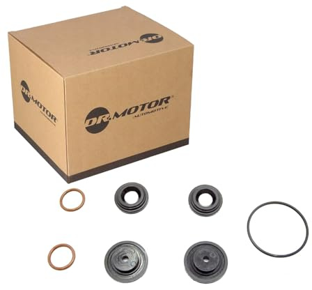 DR.MOTOR AUTOMOTIVE DRM01726R Zusatzwasserpumpe Zuheizer mit Ventil Kompatibel mit BMW 5 Limousine E39 64118374994
