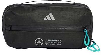 adidas Unisex Mercedes - AMG Petronas Formula ONE Team INTELLIGENT Packing System Slingback, Black/Reflective Silver/semi Mint Rush, One Size